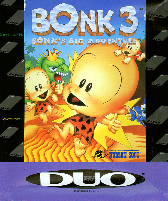 Bonk III - Bonk's Big Adventure (USA) Box Scan